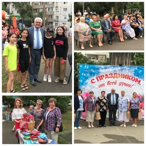 В 15 избирательном округе шумно и весело отметили День рождения любимого города Волгодонска. 